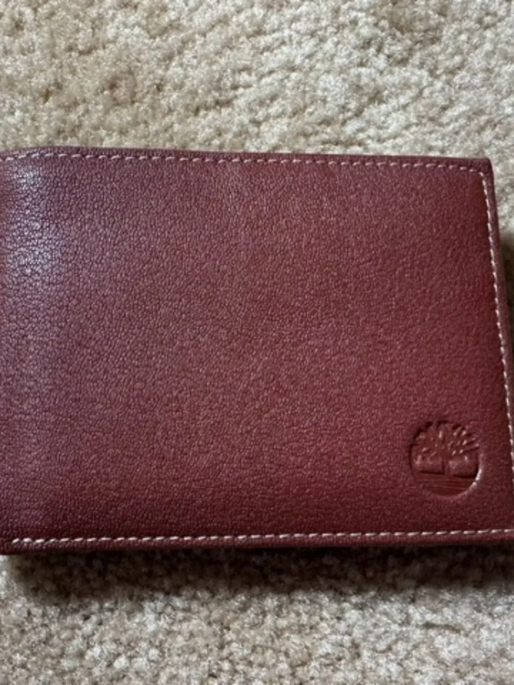 Brown Leather Timberland Wallet